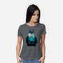 Finding Totoro-Womens-Basic-Tee-alfbocreative