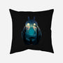 Finding Totoro-None-Non-Removable Cover w Insert-Throw Pillow-alfbocreative