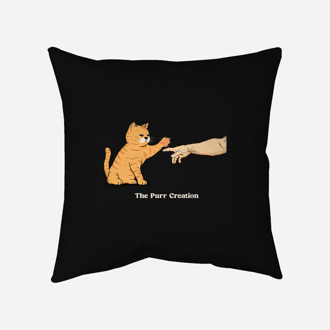 The Purr Creation-None-Non-Removable Cover w Insert-Throw Pillow-alfbocreative