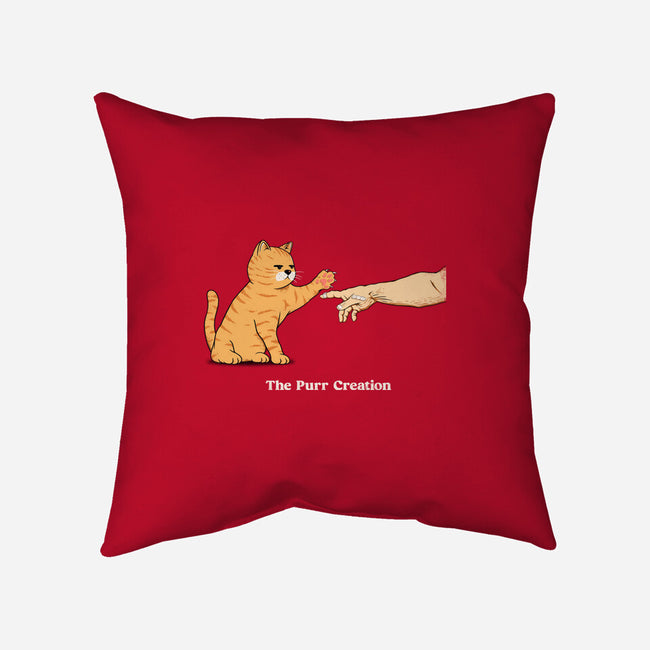 The Purr Creation-None-Non-Removable Cover w Insert-Throw Pillow-alfbocreative