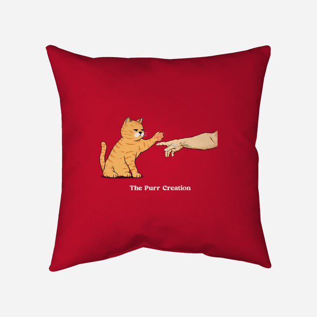 The Purr Creation-None-Removable Cover-Throw Pillow-alfbocreative