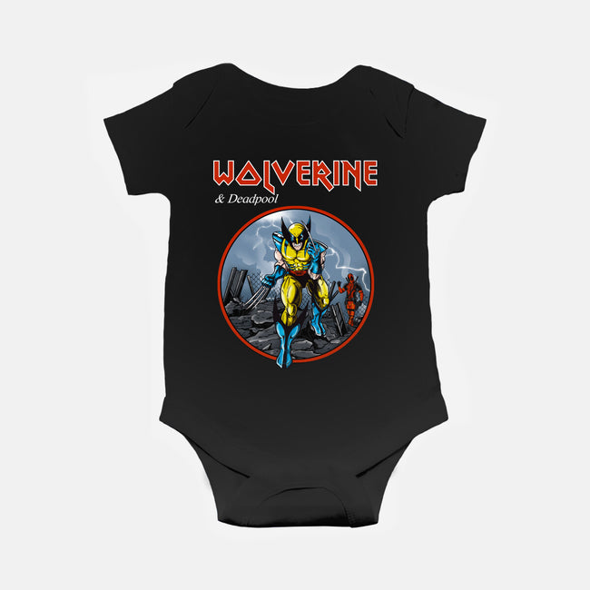 Iron Duo-Baby-Basic-Onesie-sin9lefighter