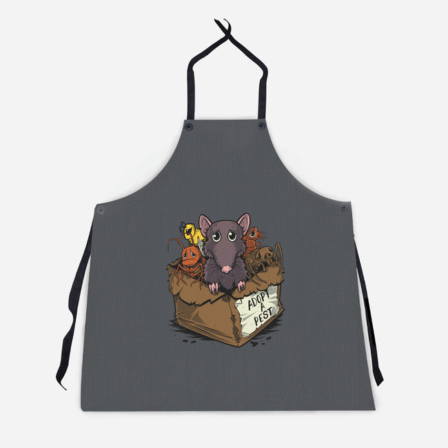 Adopt A Pest-Unisex-Kitchen-Apron-Betmac