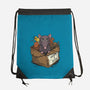 Adopt A Pest-None-Drawstring-Bag-Betmac