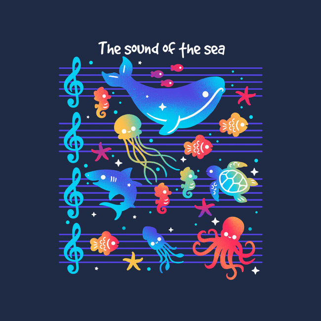 The Sound Of The Sea-Womens-Basic-Tee-NemiMakeit