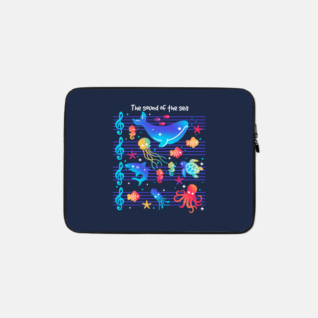 The Sound Of The Sea-None-Zippered-Laptop Sleeve-NemiMakeit