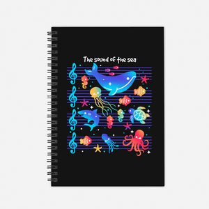The Sound Of The Sea-None-Dot Grid-Notebook-NemiMakeit