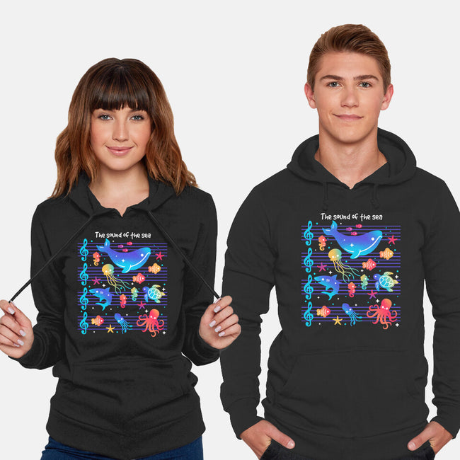 The Sound Of The Sea-Unisex-Pullover-Sweatshirt-NemiMakeit