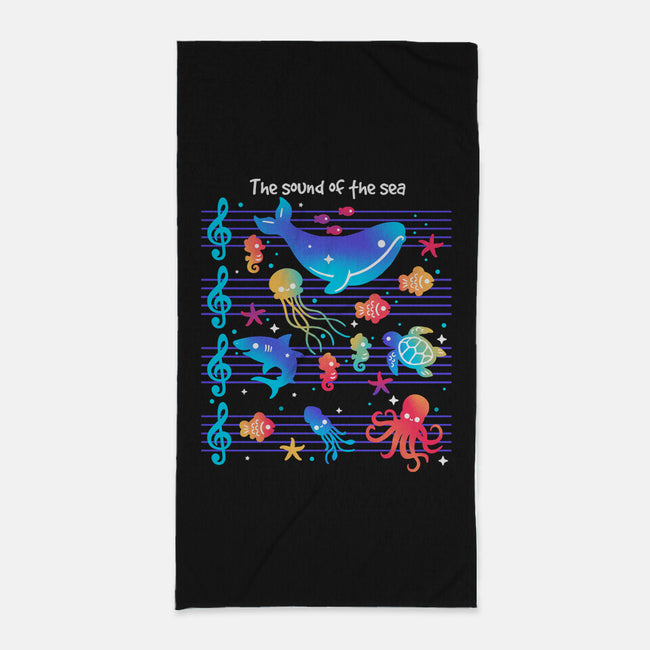 The Sound Of The Sea-None-Beach-Towel-NemiMakeit