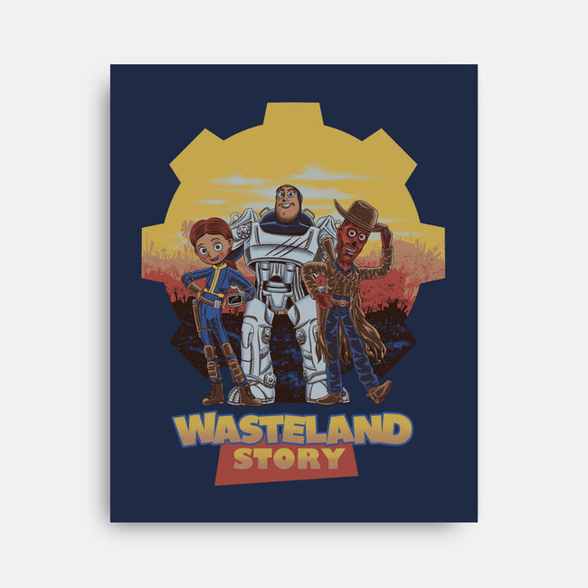 Wasteland Story-None-Stretched-Canvas-rmatix