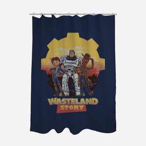 Wasteland Story-None-Polyester-Shower Curtain-rmatix