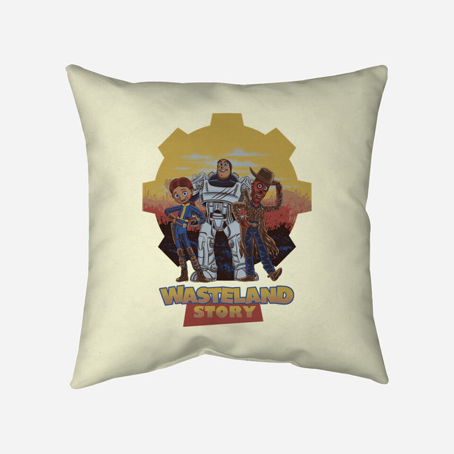 Wasteland Story-None-Non-Removable Cover w Insert-Throw Pillow-rmatix