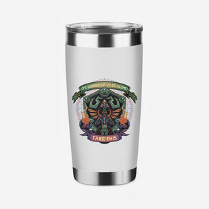 Shield And Sword-None-Stainless Steel Tumbler-Drinkware-glitchygorilla