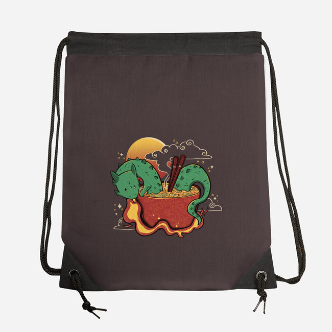 Hot Noodle Kawaii Dragon-None-Drawstring-Bag-tobefonseca