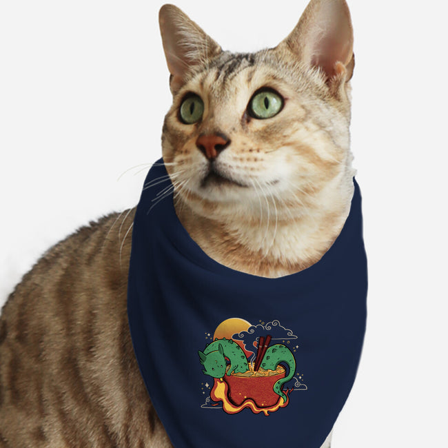 Hot Noodle Kawaii Dragon-Cat-Bandana-Pet Collar-tobefonseca