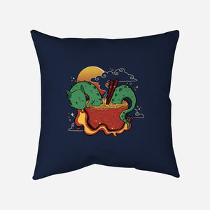 Hot Noodle Kawaii Dragon-None-Non-Removable Cover w Insert-Throw Pillow-tobefonseca