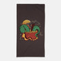 Hot Noodle Kawaii Dragon-None-Beach-Towel-tobefonseca