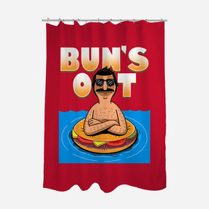 Bun's Out-None-Polyester-Shower Curtain-Boggs Nicolas