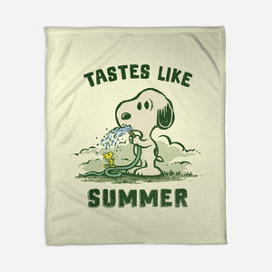 Tastes Like Summer-None-Fleece-Blanket-kg07