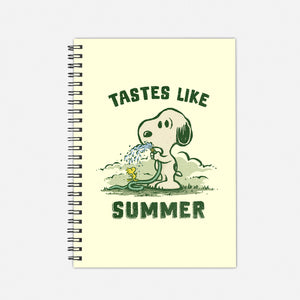 Tastes Like Summer-None-Dot Grid-Notebook-kg07
