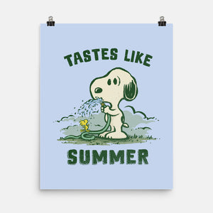 Tastes Like Summer-None-Matte-Poster-kg07