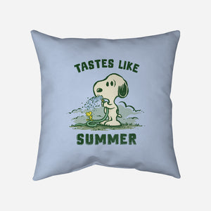 Tastes Like Summer-None-Non-Removable Cover w Insert-Throw Pillow-kg07