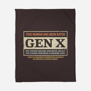 Rated Gen X-None-Fleece-Blanket-kg07