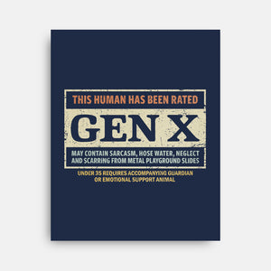 Rated Gen X-None-Stretched-Canvas-kg07