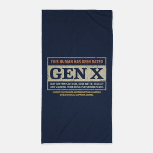 Rated Gen X-None-Beach-Towel-kg07