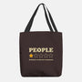 People Rating-None-Basic Tote-Bag-retrodivision