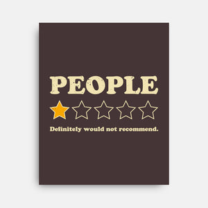 People Rating-None-Stretched-Canvas-retrodivision