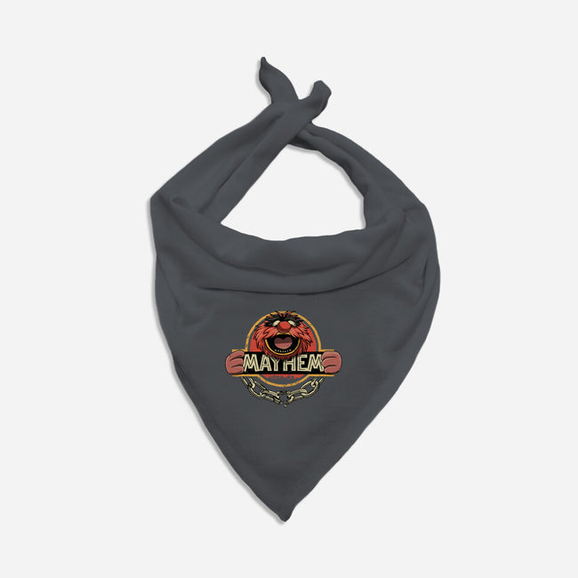 Jurassic Mayhem-Dog-Bandana-Pet Collar-retrodivision