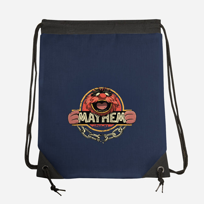 Jurassic Mayhem-None-Drawstring-Bag-retrodivision