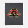 Jurassic Mayhem-None-Fleece-Blanket-retrodivision