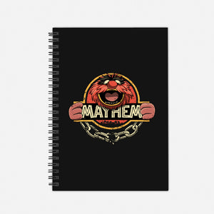 Jurassic Mayhem-None-Dot Grid-Notebook-retrodivision