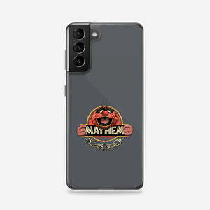 Jurassic Mayhem-Samsung-Snap-Phone Case-retrodivision