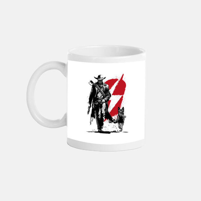 Lone Ghoul And Cub-None-Mug-Drinkware-DrMonekers