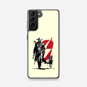Lone Ghoul And Cub-Samsung-Snap-Phone Case-DrMonekers