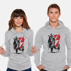 Lone Ghoul And Cub-Unisex-Pullover-Sweatshirt-DrMonekers