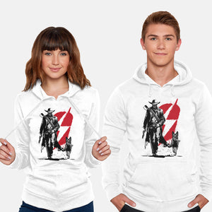 Lone Ghoul And Cub-Unisex-Pullover-Sweatshirt-DrMonekers