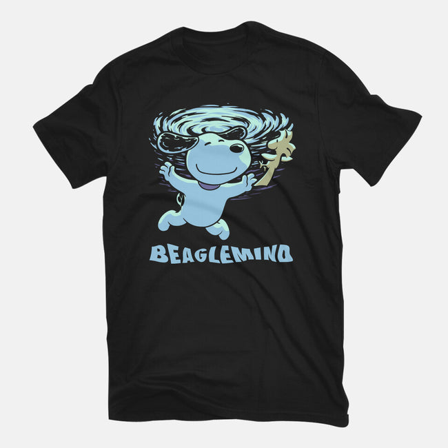 Nevermind Beagle Music-Mens-Heavyweight-Tee-Studio Mootant