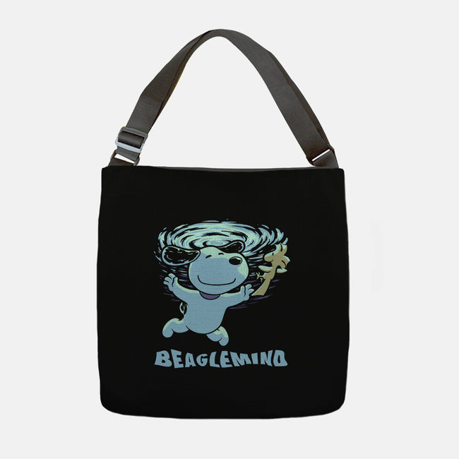 Nevermind Beagle Music-None-Adjustable Tote-Bag-Studio Mootant