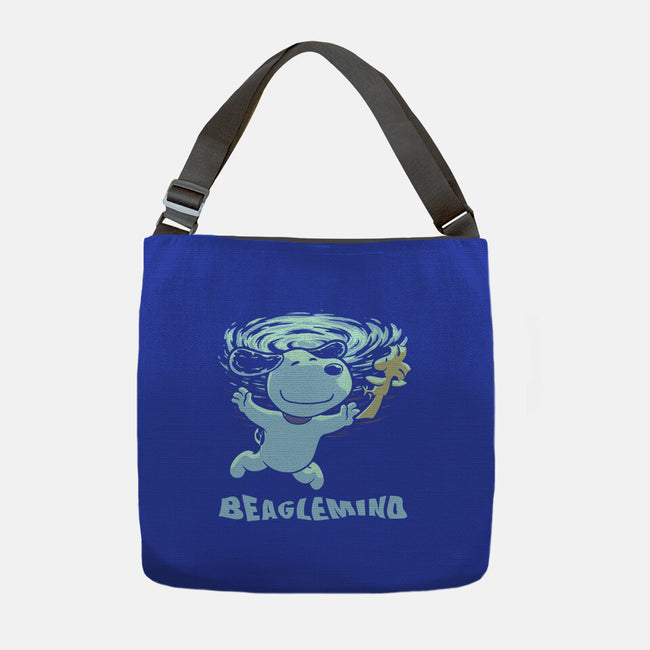 Nevermind Beagle Music-None-Adjustable Tote-Bag-Studio Mootant