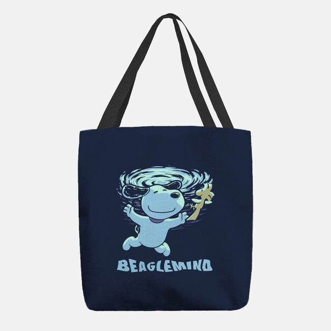 Nevermind Beagle Music-None-Basic Tote-Bag-Studio Mootant