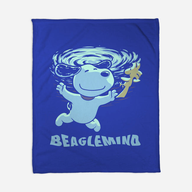 Nevermind Beagle Music-None-Fleece-Blanket-Studio Mootant