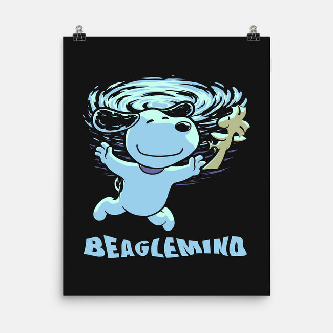 Nevermind Beagle Music-None-Matte-Poster-Studio Mootant