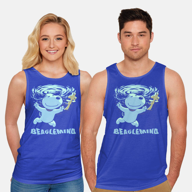 Nevermind Beagle Music-Unisex-Basic-Tank-Studio Mootant