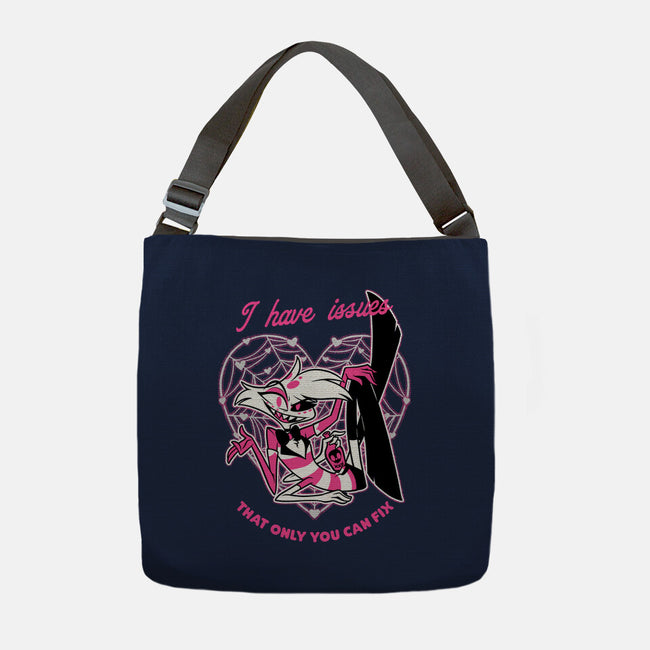 I Have Angel Issues-None-Adjustable Tote-Bag-Studio Mootant