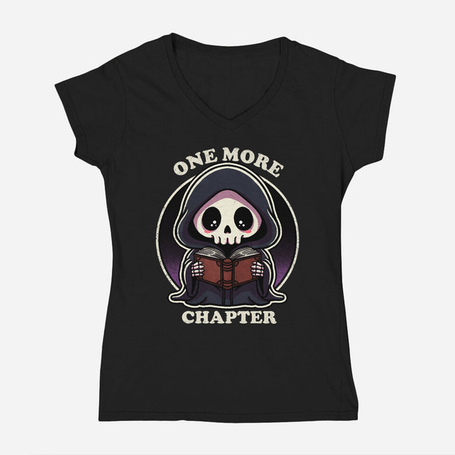 One More Page-Womens-V-Neck-Tee-fanfreak1