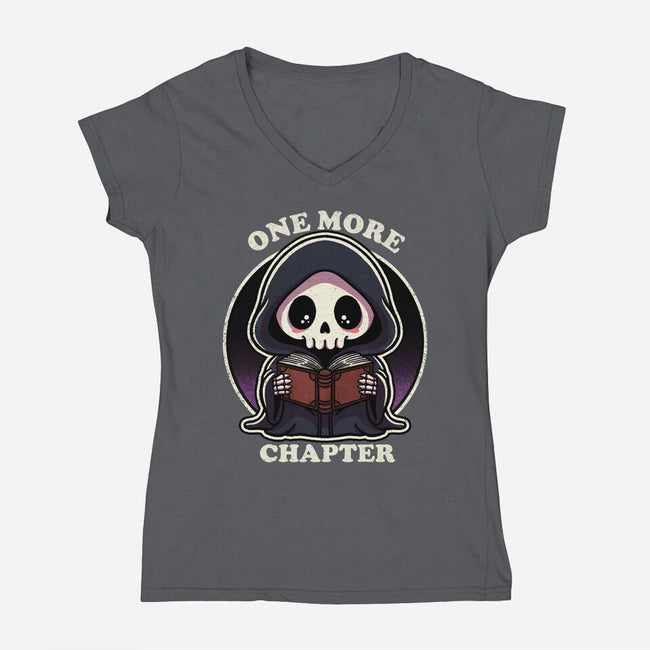 One More Page-Womens-V-Neck-Tee-fanfreak1